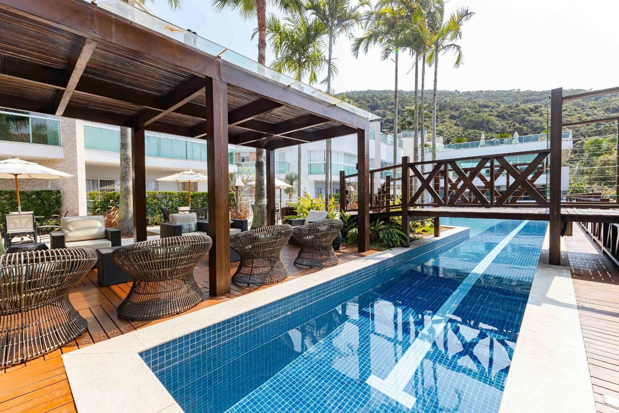 Varandas Do Atlantico - Confortavel Apto Em Condominio Pe Na Areia Bombinhas Zewnętrze zdjęcie